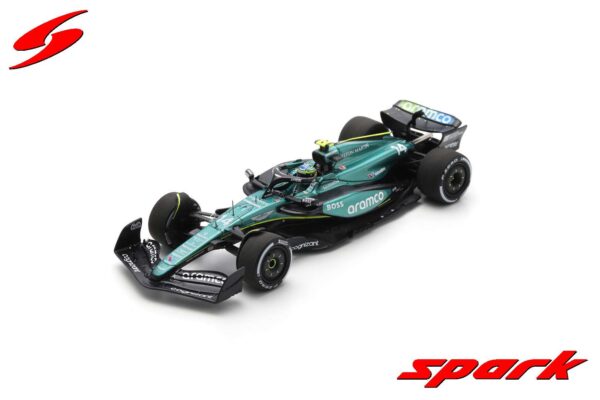 Spark 1:43 Aston Martin Aramco F1 AMR24 #14 Fernando Alonso Saudi Arabian GP 2024 Scale Model