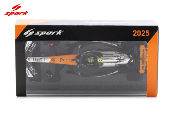 Spark 1:43 McLaren MCL39 No.4 Lando Norris Winner British GP 2025 with Pitboard (S9596) Resin Model 15 Spark 1:43 McLaren MCL39 No.4 Lando Norris Winner British GP 2025 with Pitboard (S9596) Resin Model