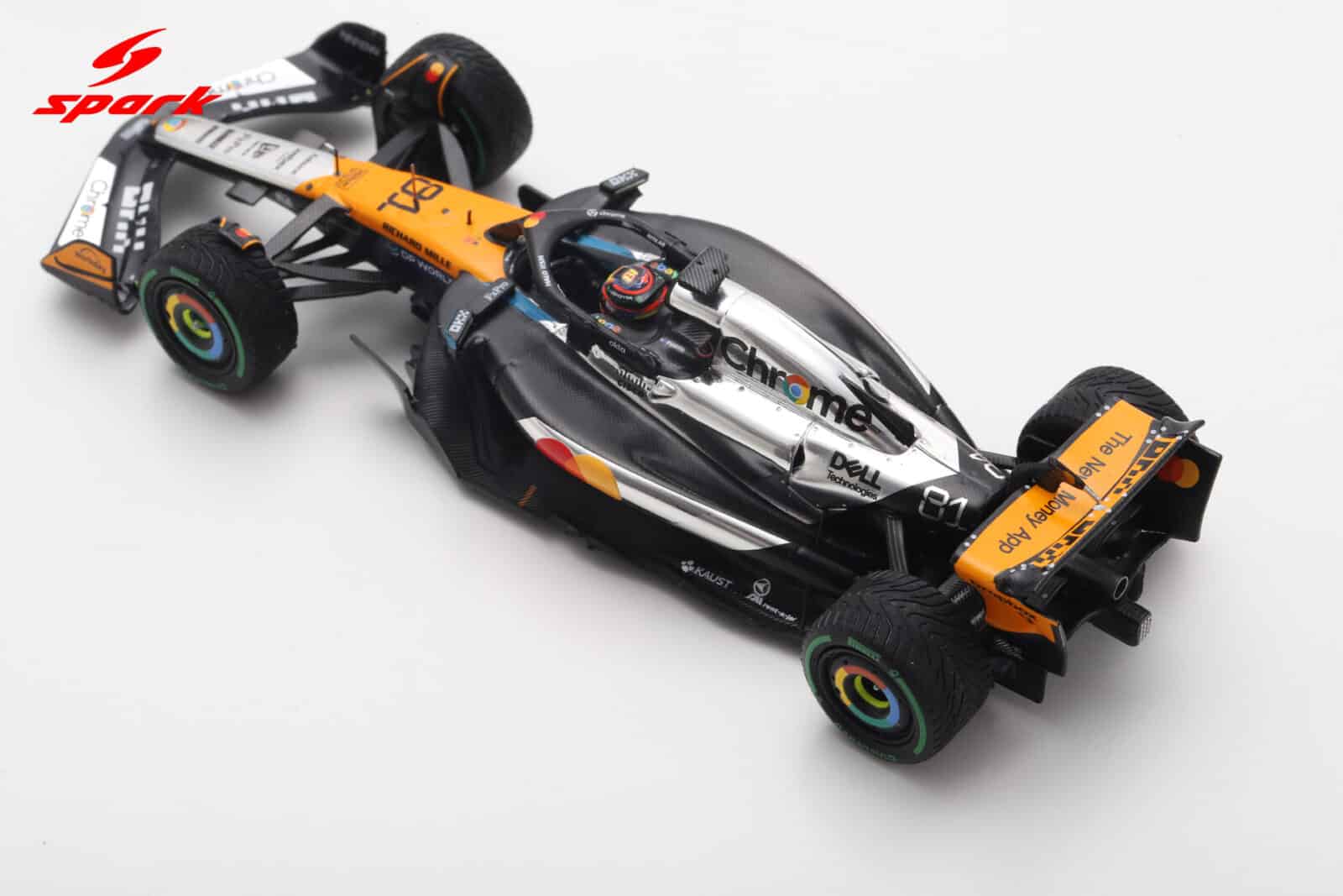 Spark 1:43 McLaren MCL39 No.81 Oscar Piastri 2nd British GP 2025