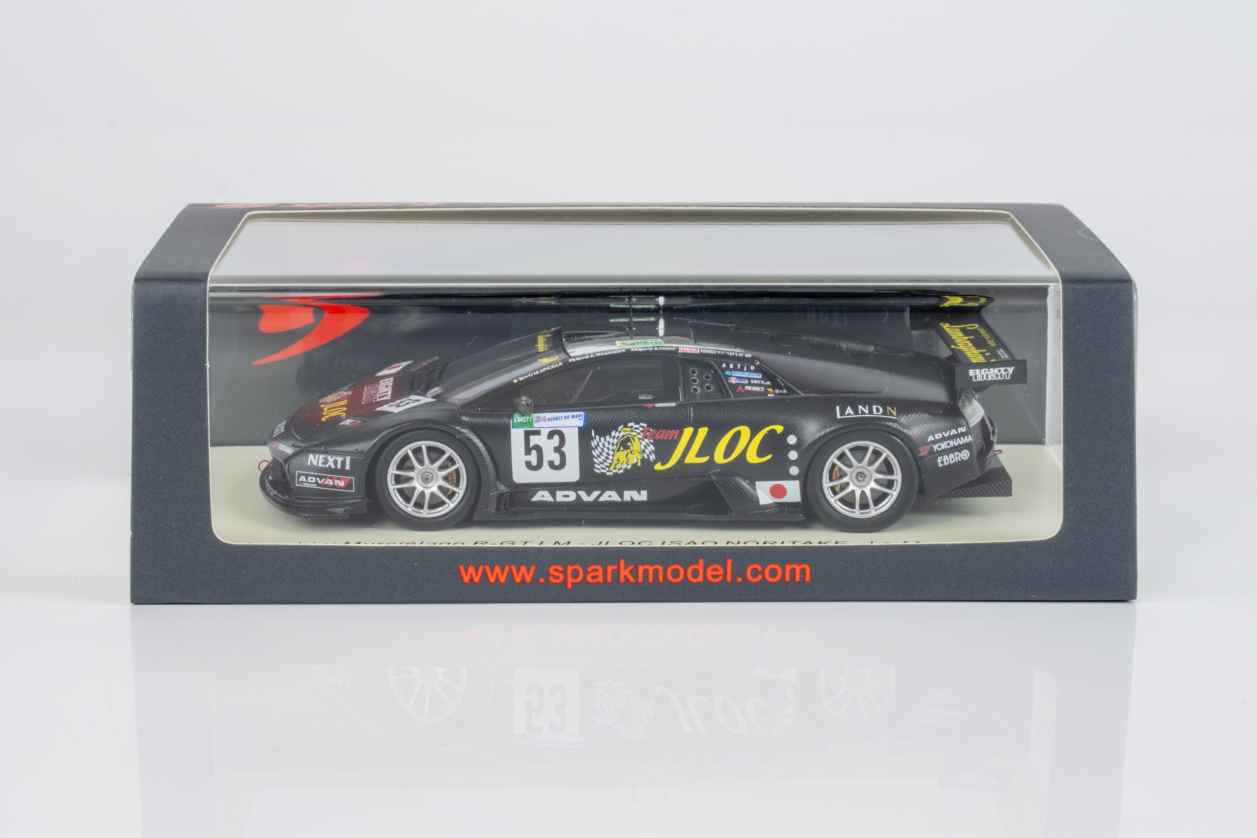 Spark 1:43 Lamborghini Murcielago R-GT No.53 Le Mans 24H 2006 Koji Yamigiwa, Yasutaka Hinoi, Masahiro Kimoto (S9601) Resin Model 4 Spark 1:43 Lamborghini Murcielago R-GT No.53 Le Mans 24H 2006 Koji Yamigiwa, Yasutaka Hinoi, Masahiro Kimoto (S9601) Resin Model - Image 4