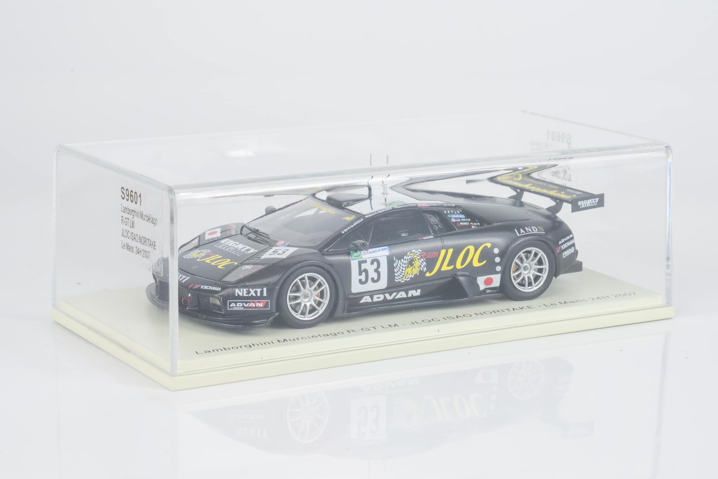 Spark 1:43 Lamborghini Murcielago R-GT No.53 Le Mans 24H 2006 Koji Yamigiwa, Yasutaka Hinoi, Masahiro Kimoto (S9601) Resin Model 3 Spark 1:43 Lamborghini Murcielago R-GT No.53 Le Mans 24H 2006 Koji Yamigiwa, Yasutaka Hinoi, Masahiro Kimoto (S9601) Resin Model - Image 3