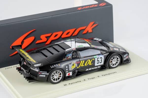 Alternative view of Spark 1:43 Lamborghini Murcielago R-GT No.53 Le Mans 24H 2006 Koji Yamigiwa, Yasutaka Hinoi, Masahiro Kimoto (S9601) Resin Model