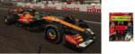 Spark - 1:43 McLaren MCL39 No.4 Lando Norris Winner Monaco GP 2025 with Pitboard - Resin Model