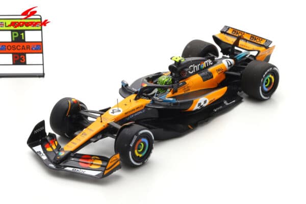 Spark 1:43 McLaren MCL39 No.4 Lando Norris Winner Monaco GP 2025 with Pitboard (S9622) Resin Model 11 Spark 1:43 McLaren MCL39 No.4 Lando Norris Winner Monaco GP 2025 with Pitboard (S9622) Resin Model