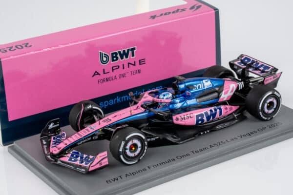 Spark 1:43 Alpine F1 A525 No.10 Pierre Gasly Las Vegas GP 2025 (S9673) Resin Model