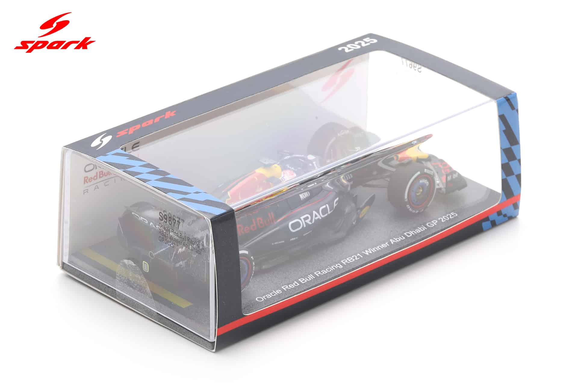 Spark 1:43 Red Bull Racing RB21 No.1 Max Verstappen Winner Abu Dhabi GP 2025 (S9677) Resin Model 2 Spark 1:43 Red Bull Racing RB21 No.1 Max Verstappen Winner Abu Dhabi GP 2025 (S9677) Resin Model - Image 2