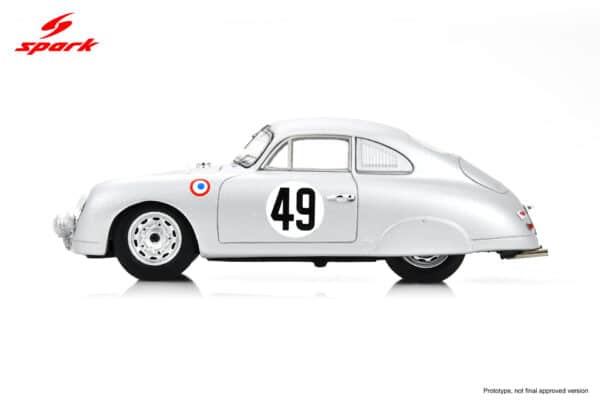 Spark 1:43 Porsche 356 No.49 Le Mans 24h 1953 Hans Herrmann, Helm Glöckler (S9704) Resin Model 5 Spark 1:43 Porsche 356 No.49 Le Mans 24h 1953 Hans Herrmann, Helm Glöckler (S9704) Resin Model