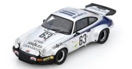 Spark - 1:43 Porsche 911 Carrera RS 3.0 No.63 19th Le Mans 24H 1975 Bob Wollek, Jacques Bienvenue - Resin Model