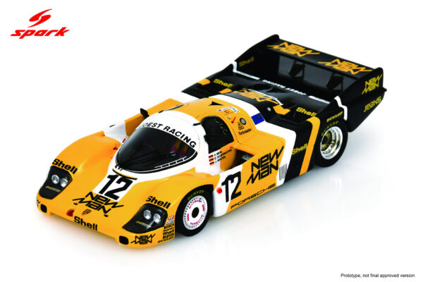 Spark - 1:43 Porsche 956 No.12 5th Le Mans 24H 1984 - V. Merl - D. Schornstein - J. Winter - Resin Model