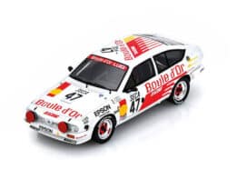 Spark - 1:43 Alfa Romeo GTV6 No.47 Paulo Meirelles, Clive Melville, Joao Moutinho Spa 24H 1985 - Limited Edition Resin Model