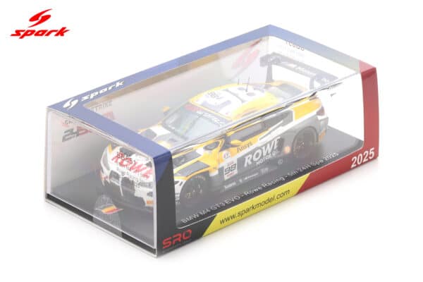 Alternative view of Spark 1:43 BMW M4 GT3 EVO No.98 5th 24h Spa 2025 Rowe Racing (SB851) Limited Edition Resin Model