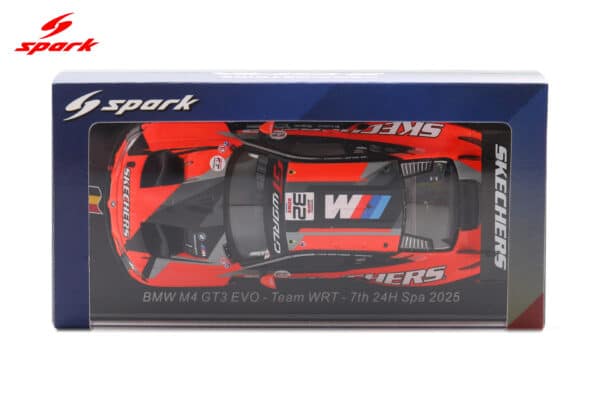 Spark 1:43 BMW M4 GT3 EVO No.32 7th 24h Spa 2025 Team WRT (SB853) Limited Edition Resin Model 13 Spark 1:43 BMW M4 GT3 EVO No.32 7th 24h Spa 2025 Team WRT (SB853) Limited Edition Resin Model
