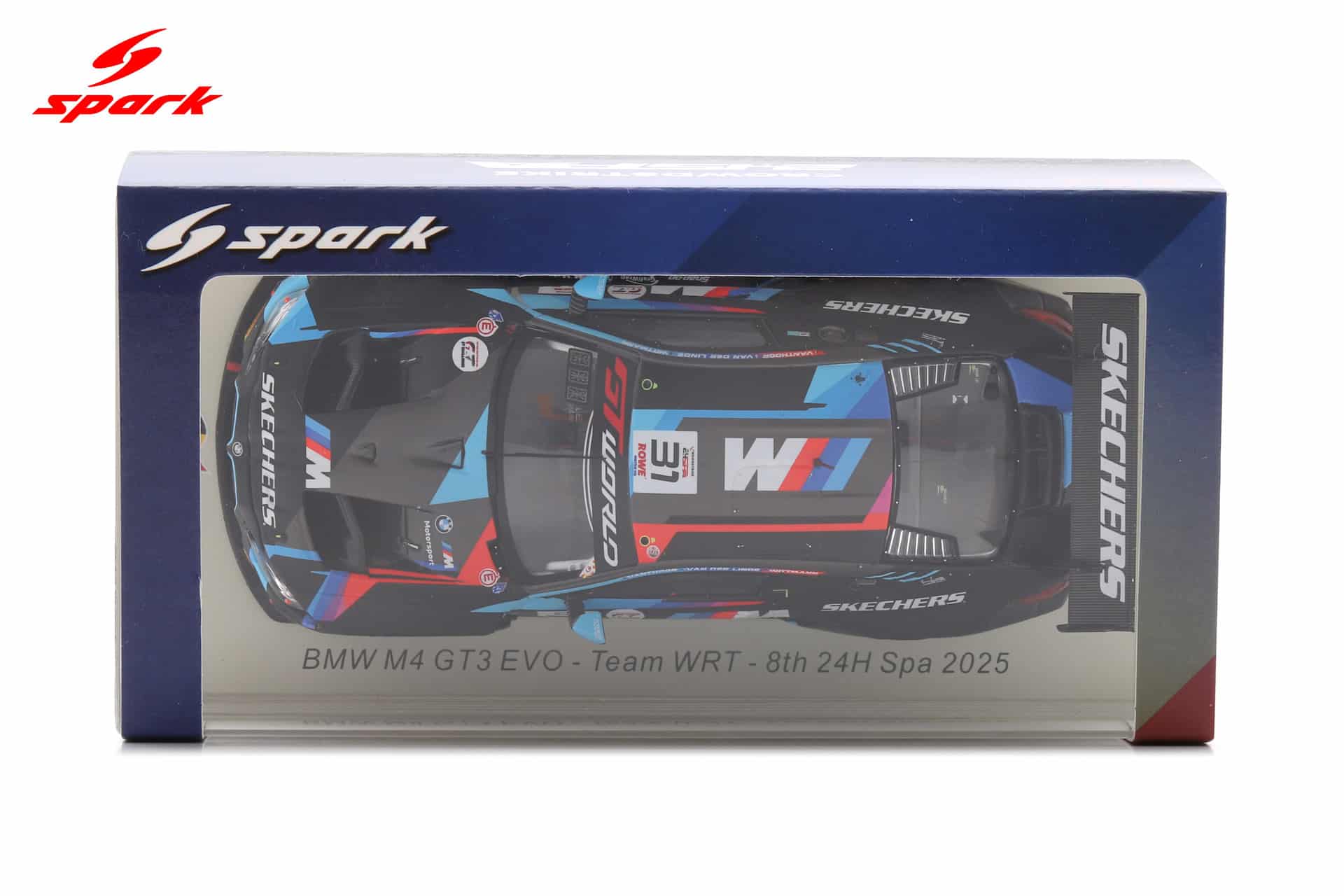 Spark 1:43 BMW M4 GT3 EVO No.31 8th 24h Spa 2025 Team WRT (SB854) Limited Edition Resin Model 9 Spark 1:43 BMW M4 GT3 EVO No.31 8th 24h Spa 2025 Team WRT (SB854) Limited Edition Resin Model - Image 9