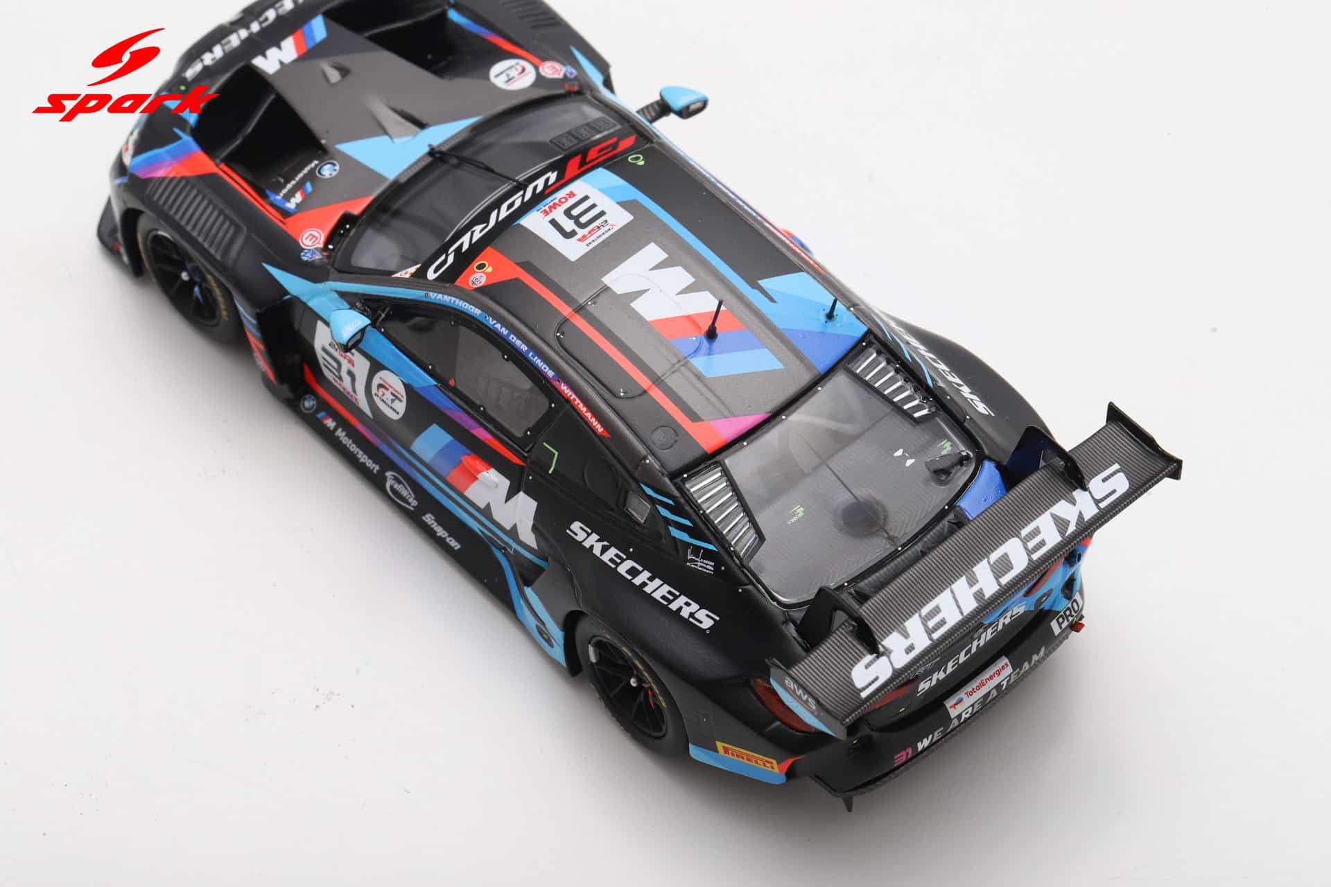 Spark 1:43 BMW M4 GT3 EVO No.31 8th 24h Spa 2025 Team WRT (SB854) Limited Edition Resin Model 7 Spark 1:43 BMW M4 GT3 EVO No.31 8th 24h Spa 2025 Team WRT (SB854) Limited Edition Resin Model - Image 7