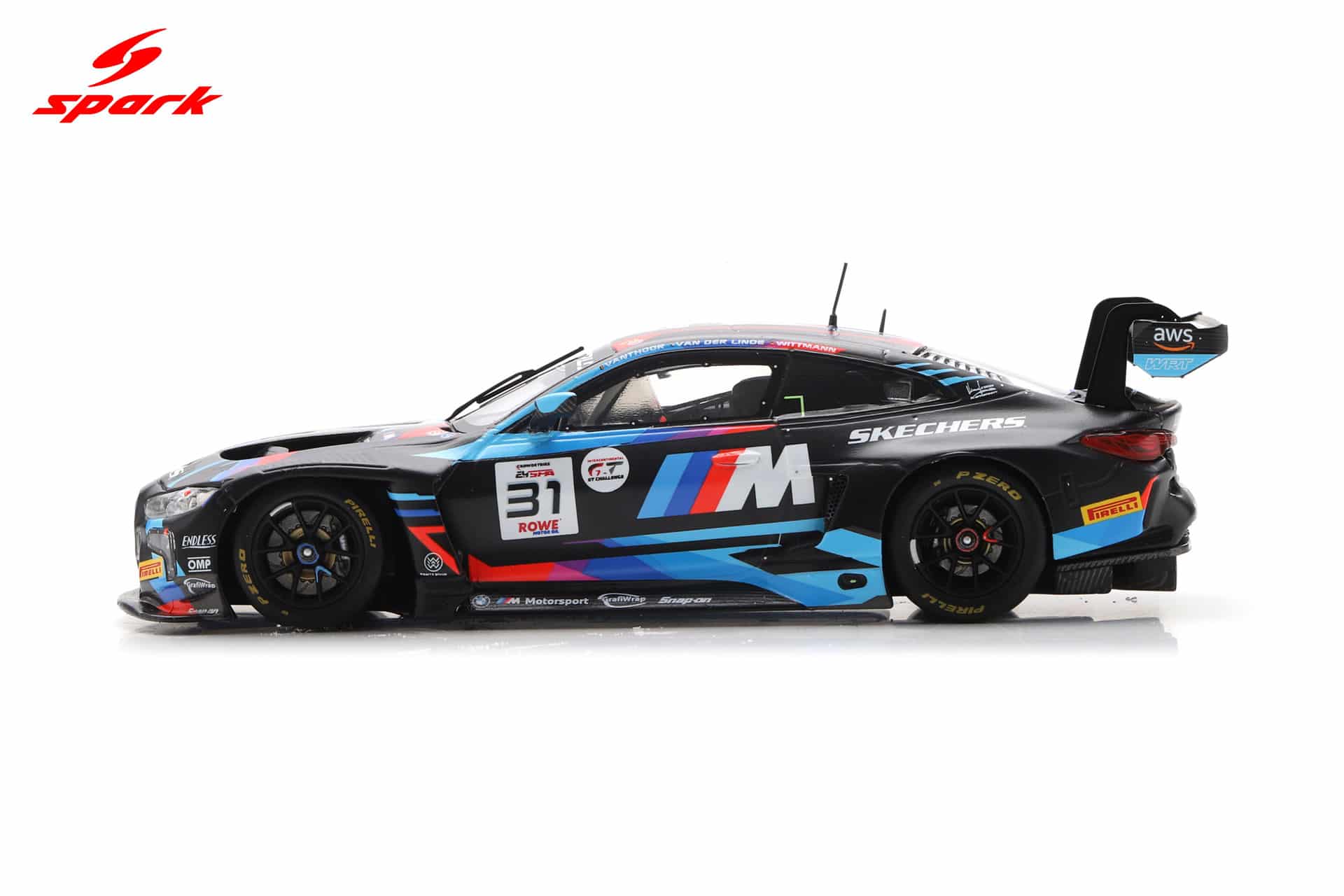 Spark 1:43 BMW M4 GT3 EVO No.31 8th 24h Spa 2025 Team WRT (SB854) Limited Edition Resin Model 6 Spark 1:43 BMW M4 GT3 EVO No.31 8th 24h Spa 2025 Team WRT (SB854) Limited Edition Resin Model - Image 6