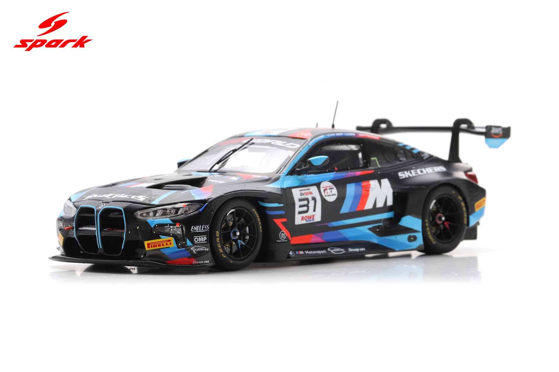 Spark 1:43 BMW M4 GT3 EVO No.31 8th 24h Spa 2025 Team WRT (SB854) Limited Edition Resin Model 4 Spark 1:43 BMW M4 GT3 EVO No.31 8th 24h Spa 2025 Team WRT (SB854) Limited Edition Resin Model - Image 4