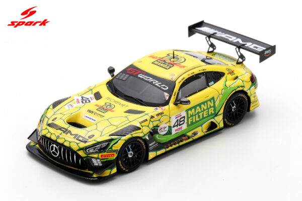 Spark 1:43 Mercedes-AMG GT3 EVO No.48 10th 24h Spa 2025 Team MANN-FILTER (SB855) Limited Edition Resin Model