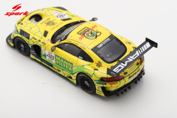 Spark 1:43 Mercedes-AMG GT3 EVO No.48 10th 24h Spa 2025 Team MANN-FILTER (SB855) Limited Edition Resin Model