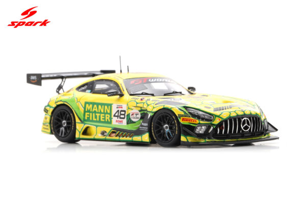 Spark 1:43 Mercedes-AMG GT3 EVO No.48 10th 24h Spa 2025 Team MANN-FILTER (SB855) Limited Edition Resin Model