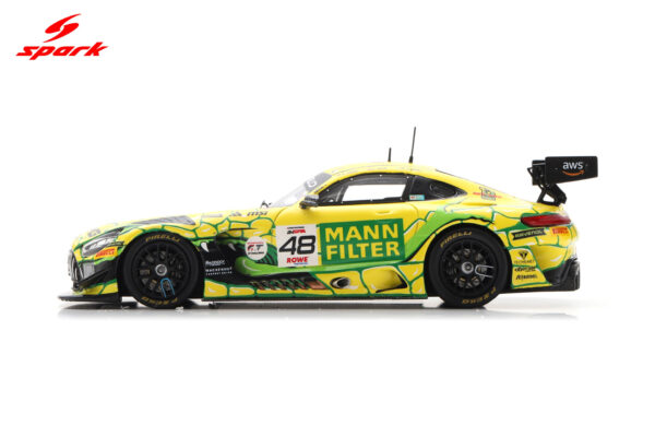 Spark 1:43 Mercedes-AMG GT3 EVO No.48 10th 24h Spa 2025 Team MANN-FILTER (SB855) Limited Edition Resin Model
