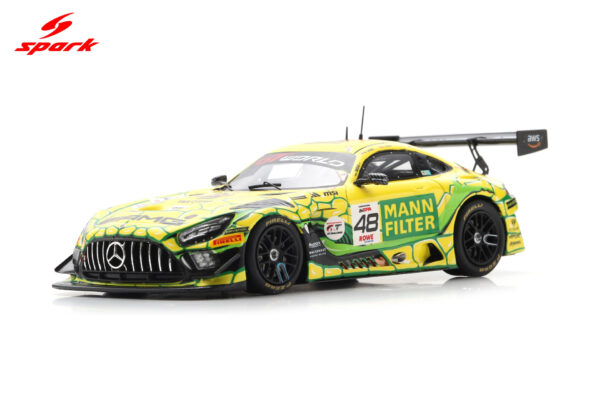 Spark 1:43 Mercedes-AMG GT3 EVO No.48 10th 24h Spa 2025 Team MANN-FILTER (SB855) Limited Edition Resin Model
