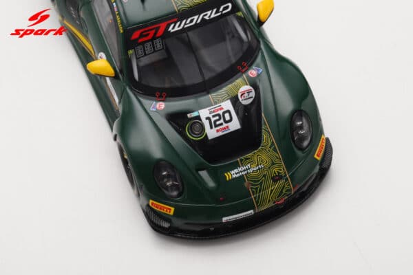 Spark 1:43 Porsche 911 GT3 R (992) No.120 24h Spa 2025 Wright Motorsport (SB859) Limited Edition Resin Model 20 Spark 1:43 Porsche 911 GT3 R (992) No.120 24h Spa 2025 Wright Motorsport (SB859) Limited Edition Resin Model