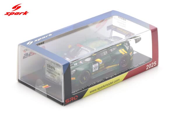 Alternative view of Spark 1:43 Porsche 911 GT3 R (992) No.120 24h Spa 2025 Wright Motorsport (SB859) Limited Edition Resin Model