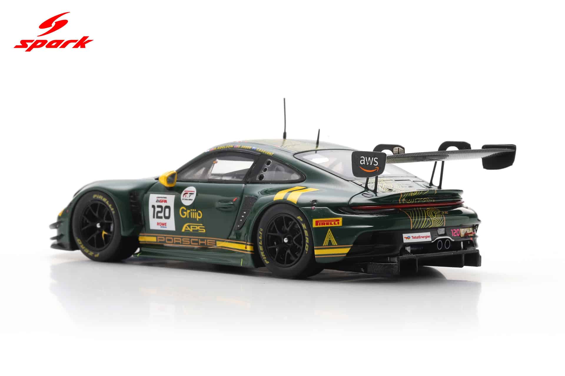 Spark 1:43 Porsche 911 GT3 R (992) No.120 24h Spa 2025 Wright Motorsport (SB859) Limited Edition Resin Model 13 Spark 1:43 Porsche 911 GT3 R (992) No.120 24h Spa 2025 Wright Motorsport (SB859) Limited Edition Resin Model - Image 13