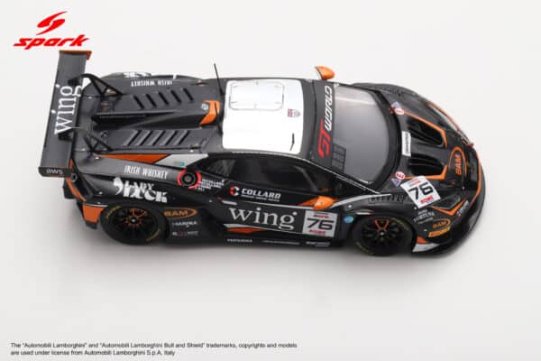 Spark 1:43 Lamborghini Huracan GT3 EVO 2 No.76 24h Spa 2025 Barwell Motorsport (SB860) Limited Edition Resin Model 21 Spark 1:43 Lamborghini Huracan GT3 EVO 2 No.76 24h Spa 2025 Barwell Motorsport (SB860) Limited Edition Resin Model