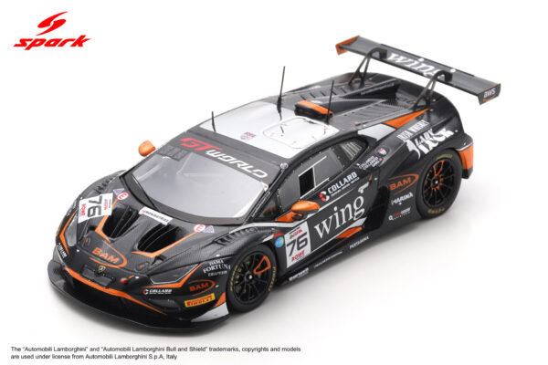 Spark 1:43 Lamborghini Huracan GT3 EVO 2 No.76 24h Spa 2025 Barwell Motorsport (SB860) Limited Edition Resin Model
