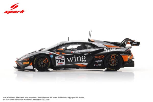 Spark 1:43 Lamborghini Huracan GT3 EVO 2 No.76 24h Spa 2025 Barwell Motorsport (SB860) Limited Edition Resin Model 18 Spark 1:43 Lamborghini Huracan GT3 EVO 2 No.76 24h Spa 2025 Barwell Motorsport (SB860) Limited Edition Resin Model