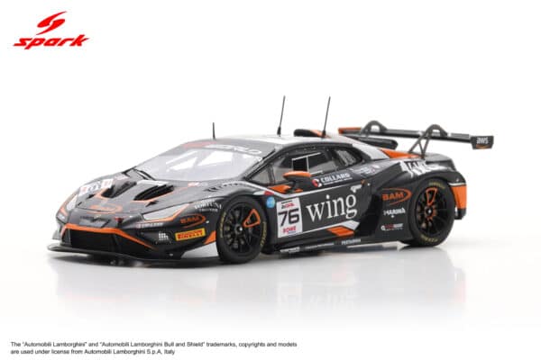 Spark 1:43 Lamborghini Huracan GT3 EVO 2 No.76 24h Spa 2025 Barwell Motorsport (SB860) Limited Edition Resin Model 16 Spark 1:43 Lamborghini Huracan GT3 EVO 2 No.76 24h Spa 2025 Barwell Motorsport (SB860) Limited Edition Resin Model