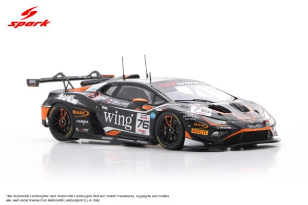 Spark 1:43 Lamborghini Huracan GT3 EVO 2 No.76 24h Spa 2025 Barwell Motorsport (SB860) Limited Edition Resin Model 22 Spark 1:43 Lamborghini Huracan GT3 EVO 2 No.76 24h Spa 2025 Barwell Motorsport (SB860) Limited Edition Resin Model