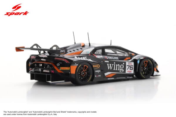 Spark 1:43 Lamborghini Huracan GT3 EVO 2 No.76 24h Spa 2025 Barwell Motorsport (SB860) Limited Edition Resin Model 17 Spark 1:43 Lamborghini Huracan GT3 EVO 2 No.76 24h Spa 2025 Barwell Motorsport (SB860) Limited Edition Resin Model