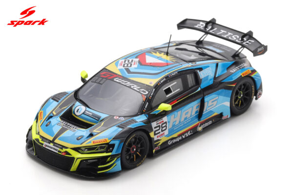 Spark 1:43 Audi R8 LMS GT3 EVO II No.28 24h Spa 2025 Haas RT (SB862) Limited Edition Resin Model