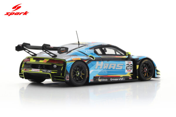 Spark 1:43 Audi R8 LMS GT3 EVO II No.28 24h Spa 2025 Haas RT (SB862) Limited Edition Resin Model 16 Spark 1:43 Audi R8 LMS GT3 EVO II No.28 24h Spa 2025 Haas RT (SB862) Limited Edition Resin Model