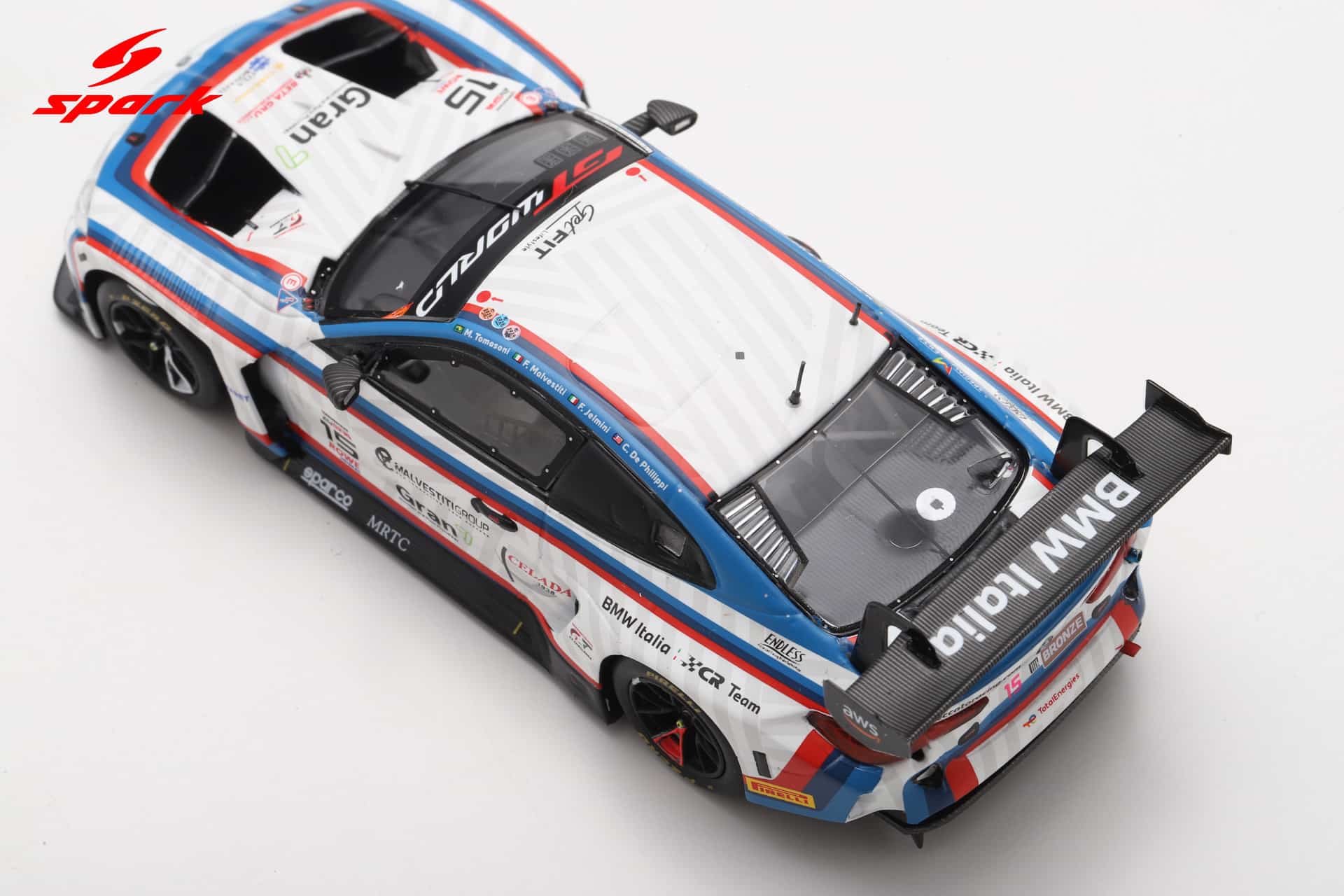 Spark 1:43 BMW M4 GT3 EVO No.15 24h Spa 2025 BMW Italia Ceccato Racing (SB864) Limited Edition Resin Model 9 Spark 1:43 BMW M4 GT3 EVO No.15 24h Spa 2025 BMW Italia Ceccato Racing (SB864) Limited Edition Resin Model - Image 9