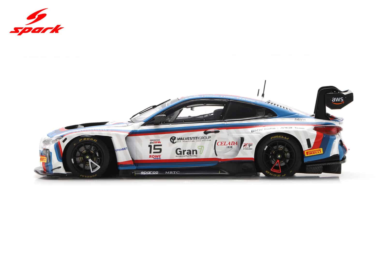 Spark 1:43 BMW M4 GT3 EVO No.15 24h Spa 2025 BMW Italia Ceccato