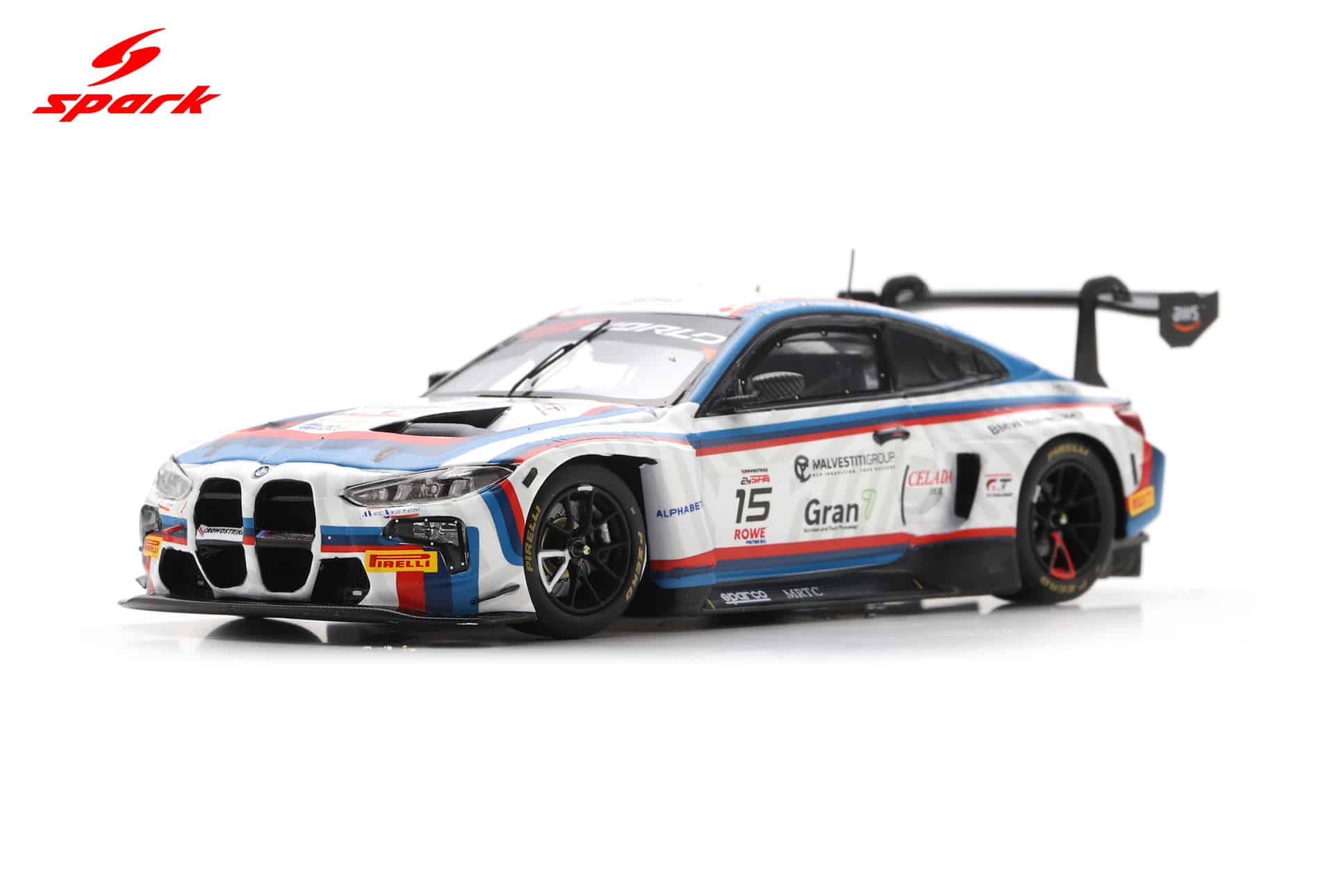 Spark 1:43 BMW M4 GT3 EVO No.15 24h Spa 2025 BMW Italia Ceccato Racing (SB864) Limited Edition Resin Model 4 Spark 1:43 BMW M4 GT3 EVO No.15 24h Spa 2025 BMW Italia Ceccato Racing (SB864) Limited Edition Resin Model - Image 4