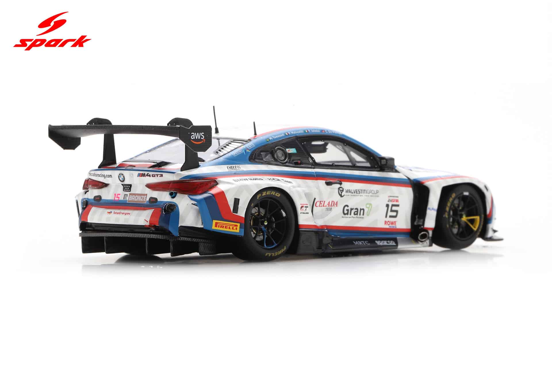 Spark 1:43 BMW M4 GT3 EVO No.15 24h Spa 2025 BMW Italia Ceccato Racing (SB864) Limited Edition Resin Model 5 Spark 1:43 BMW M4 GT3 EVO No.15 24h Spa 2025 BMW Italia Ceccato Racing (SB864) Limited Edition Resin Model - Image 5
