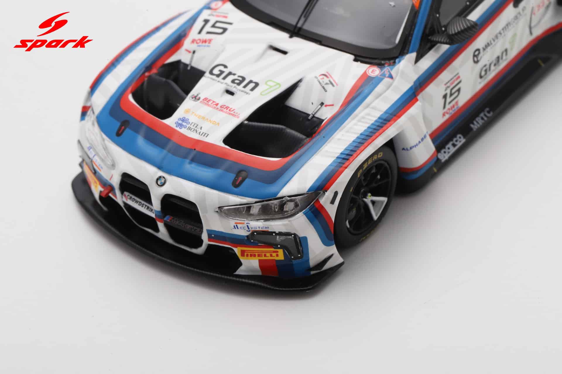 Spark 1:43 BMW M4 GT3 EVO No.15 24h Spa 2025 BMW Italia Ceccato Racing (SB864) Limited Edition Resin Model 7 Spark 1:43 BMW M4 GT3 EVO No.15 24h Spa 2025 BMW Italia Ceccato Racing (SB864) Limited Edition Resin Model - Image 7