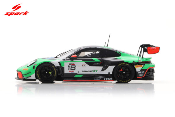 Spark 1:43 Porsche 911 GT3 R (992) No.18 24h Spa 2025 Dinamic GT (SB865) Limited Edition Resin Model