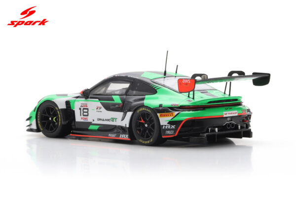 Spark 1:43 Porsche 911 GT3 R (992) No.18 24h Spa 2025 Dinamic GT (SB865) Limited Edition Resin Model