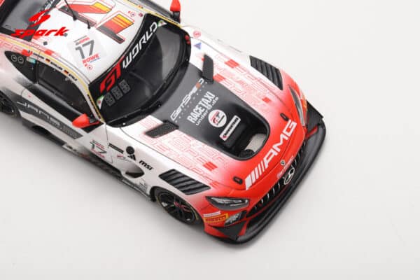 Spark 1:43 Mercedes-AMG GT3 EVO No.17 24h Spa 2025 M-AMG Team GetSpeed (SB868) Limited Edition Resin Model 18 Spark 1:43 Mercedes-AMG GT3 EVO No.17 24h Spa 2025 M-AMG Team GetSpeed (SB868) Limited Edition Resin Model