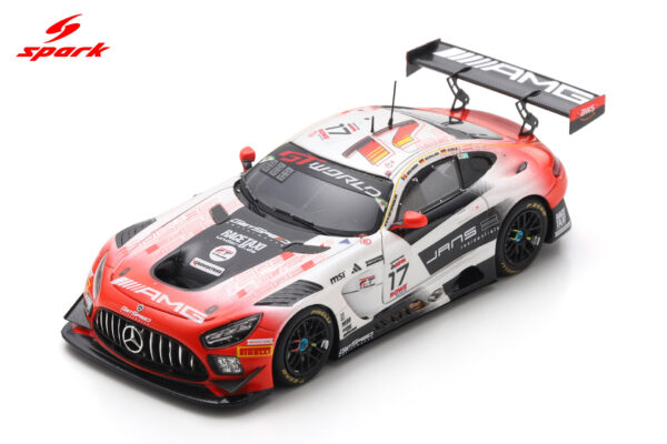 Spark 1:43 Mercedes-AMG GT3 EVO No.17 24h Spa 2025 M-AMG Team GetSpeed (SB868) Limited Edition Resin Model