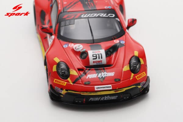 Spark 1:43 Porsche 911 GT3 R (992) No.911 24h Spa 2025 Pure Rxcing (SB870) Limited Edition Resin Model 16 Spark 1:43 Porsche 911 GT3 R (992) No.911 24h Spa 2025 Pure Rxcing (SB870) Limited Edition Resin Model