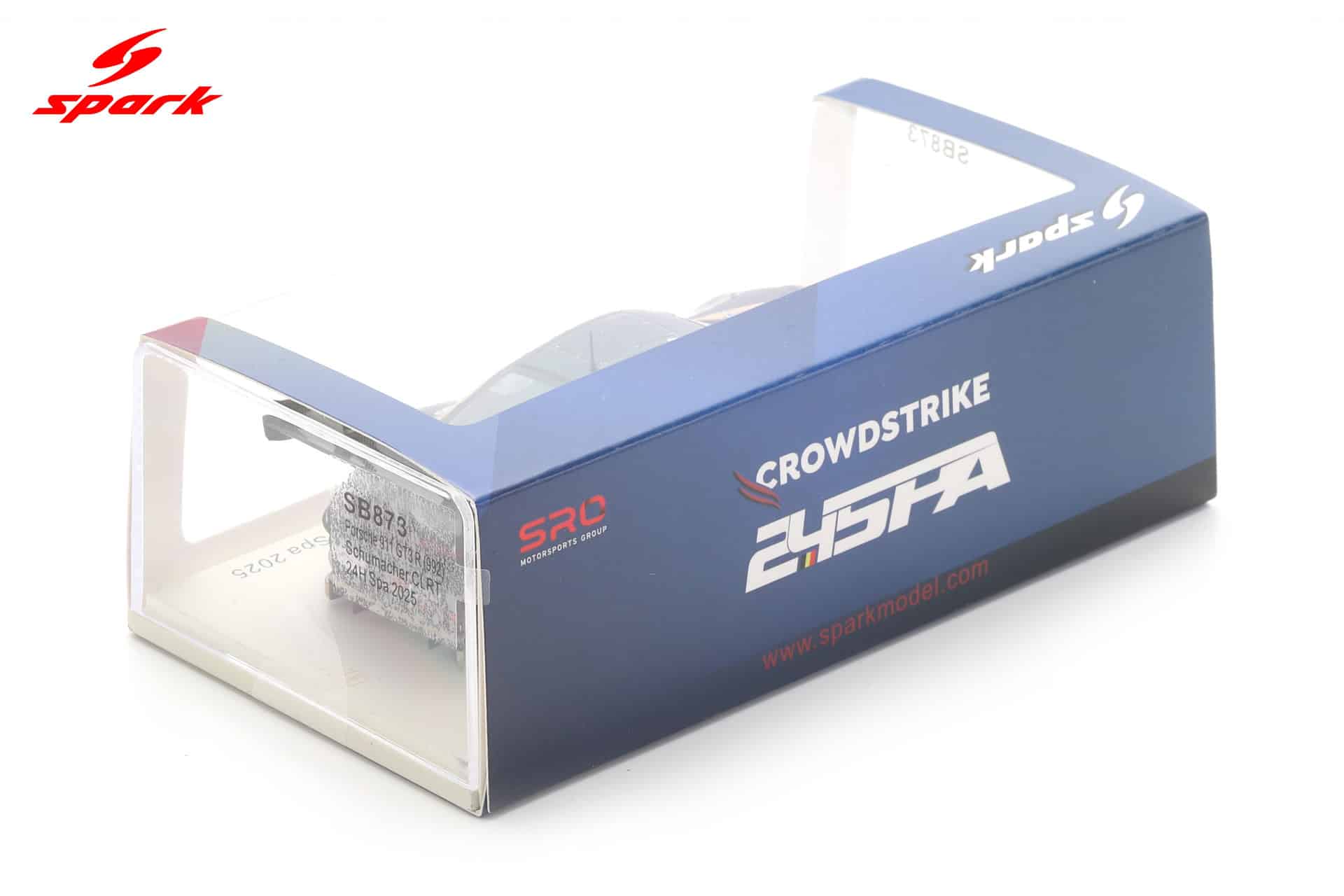 Spark 1:43 Porsche 911 GT3 R No.22 Schumacher CLRT 24h Spa 2025 (SB873) Limited Edition Resin Model 3 Spark 1:43 Porsche 911 GT3 R No.22 Schumacher CLRT 24h Spa 2025 (SB873) Limited Edition Resin Model - Image 3