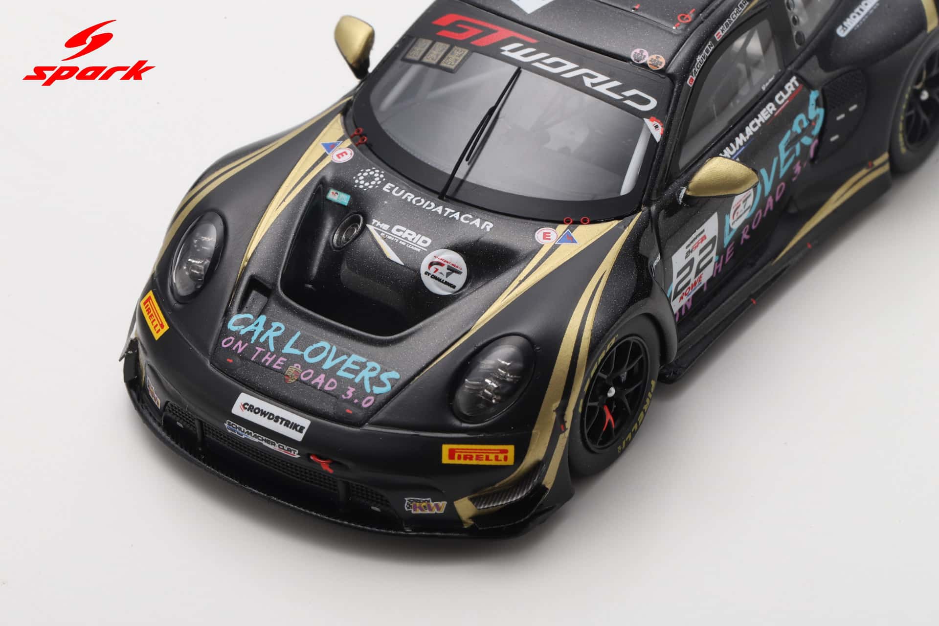 Spark 1:43 Porsche 911 GT3 R No.22 Schumacher CLRT 24h Spa 2025 (SB873) Limited Edition Resin Model 8 Spark 1:43 Porsche 911 GT3 R No.22 Schumacher CLRT 24h Spa 2025 (SB873) Limited Edition Resin Model - Image 8