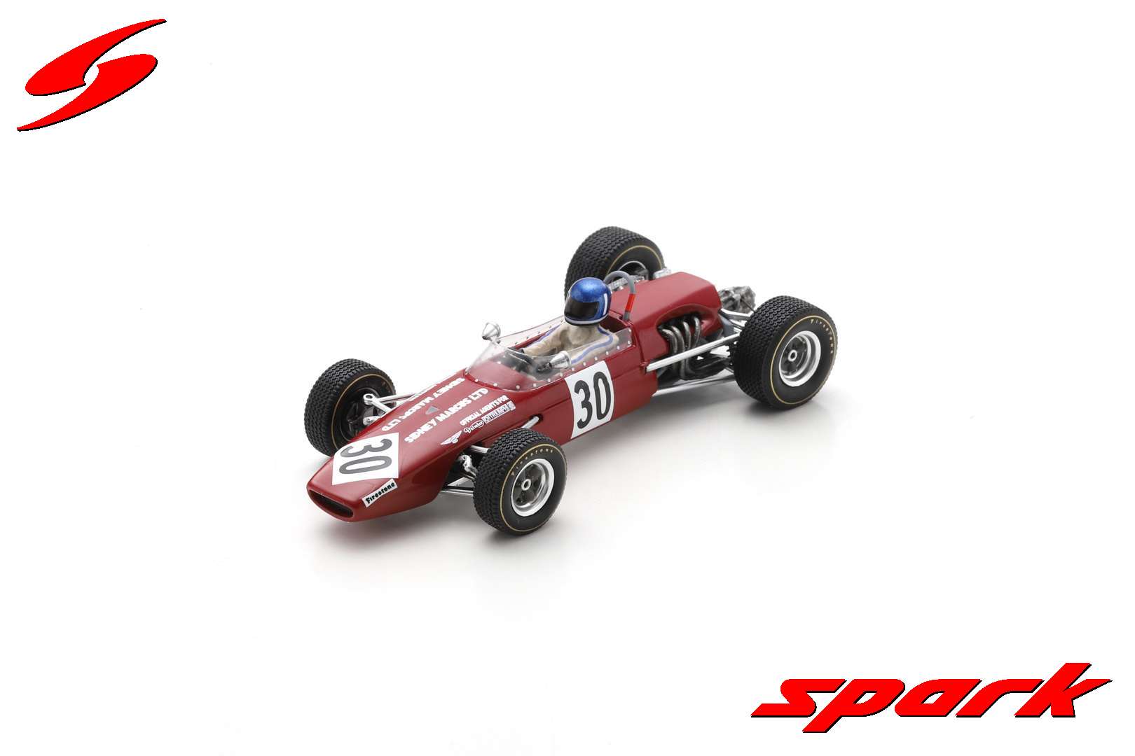 Spark - 1:43 Brabham BT23C #30 GP de Reims F2 1969 Jacky Ickx (Limited 300pcs)