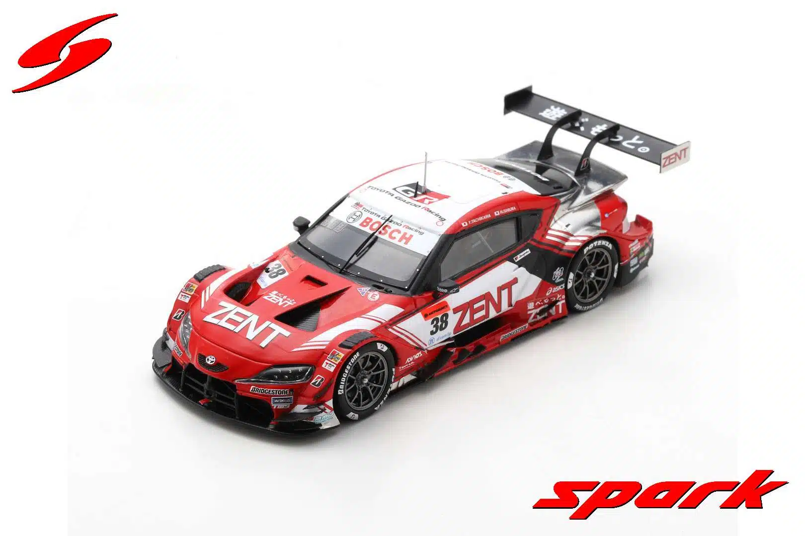 Spark - 1:43 Zent Cerumo GR Supra #38 TGR GT500 Super GT